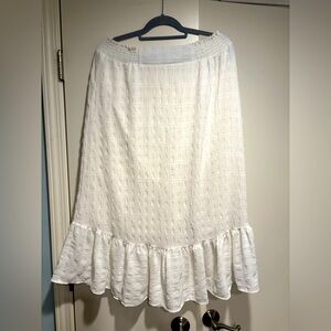 Altar’d State cream midi skirt